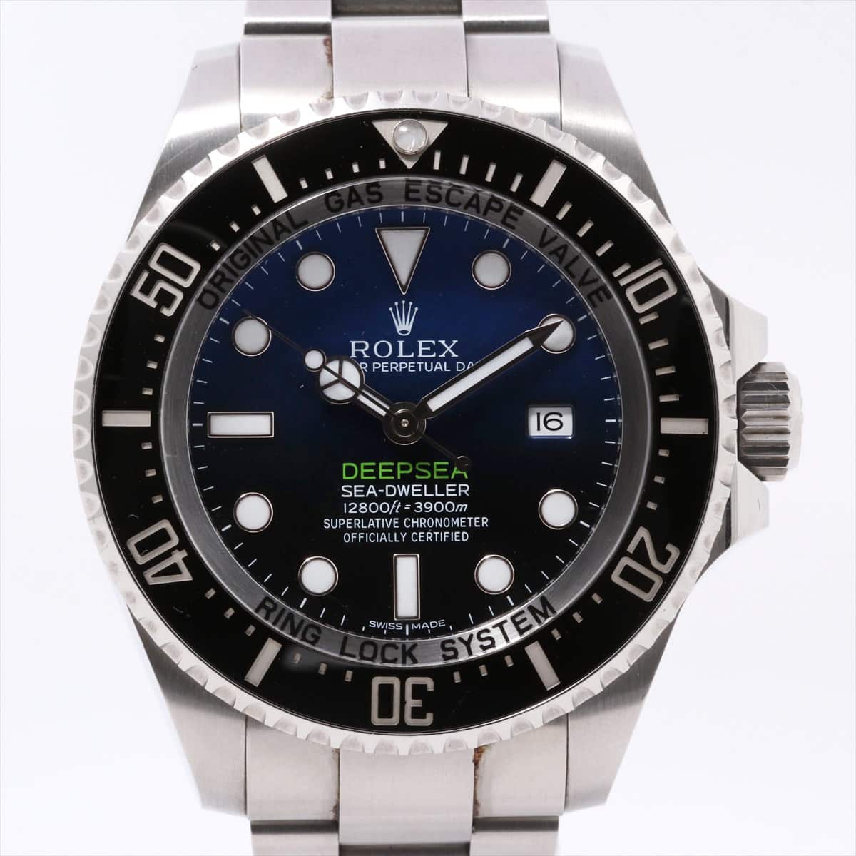 Rolex Sea-Dweller Deep Sea D blue 116660 SS AT D blue dial Extra-Link3