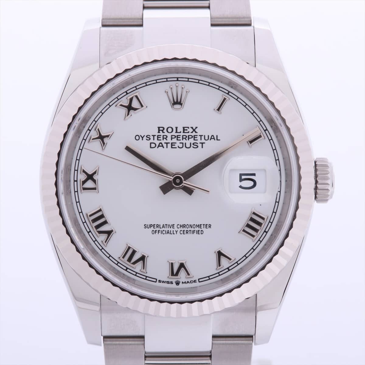 Rolex Datejust 126234 SS AT White-Face