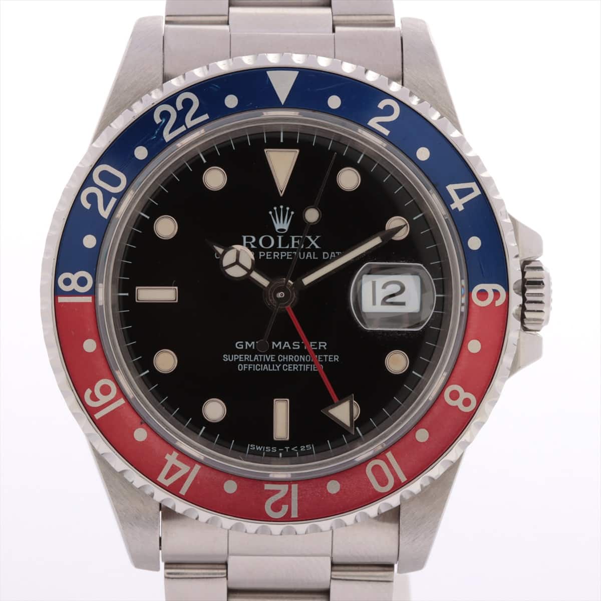 Rolex GMT Master Ⅰ 16700 SS AT Black-Face Extra Link 1