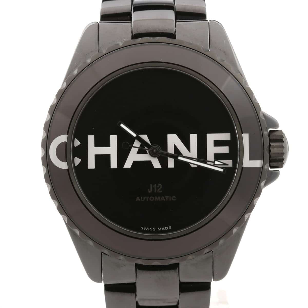 Chanel J12 wanted Doo Chanel H7418 CE AT Black-Face Extra Link 1