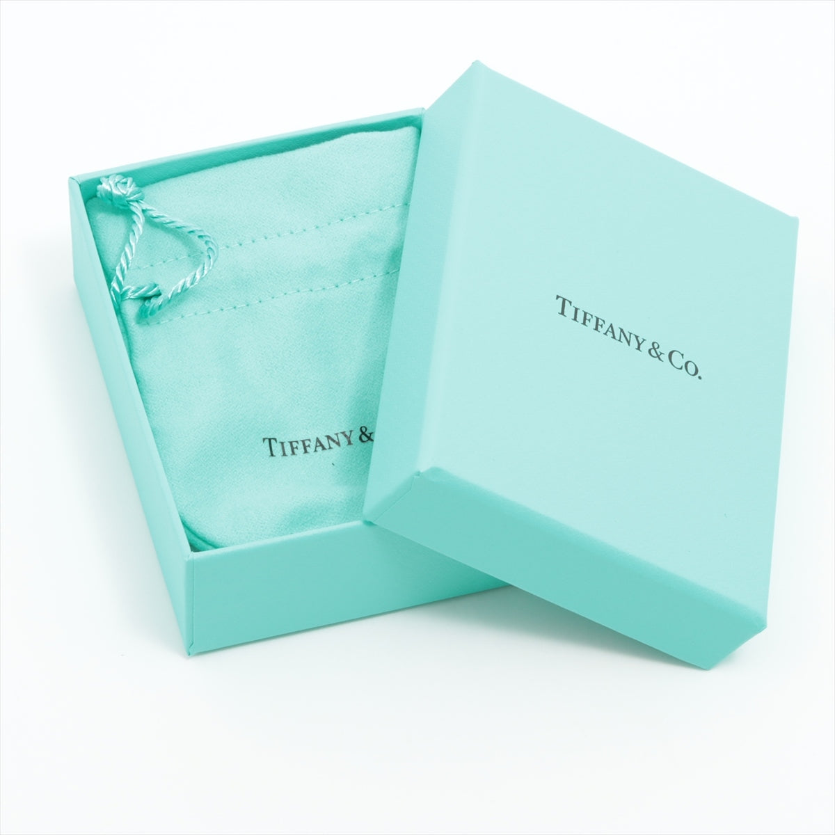 Tiffany Open Atlas full diamond rings 750(WG) 6.0g