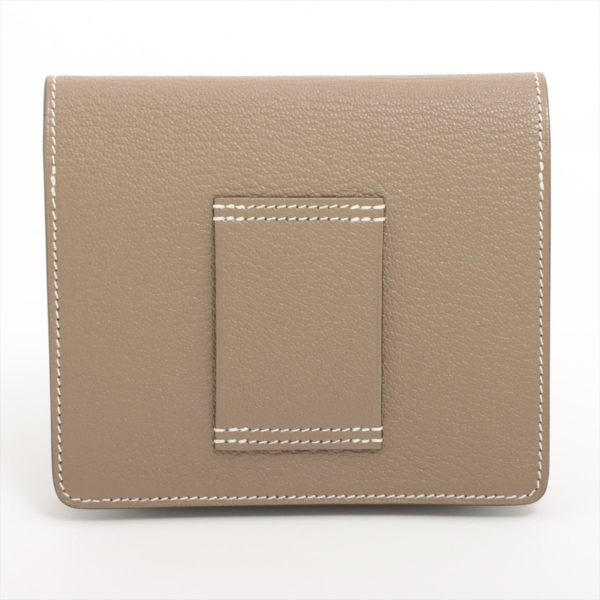 Hermès Louris Slim Chevre myzore Waist bag Etoupe Silver Metal fittings Z: 2021 Coin case included Compact Wallet