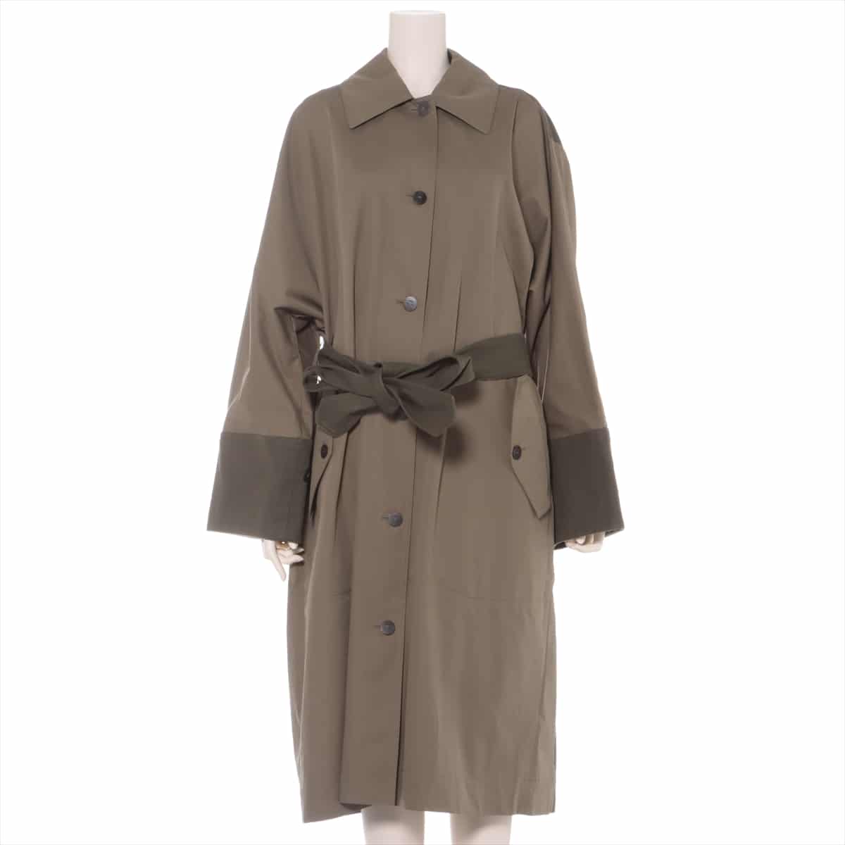 Loewe Cotton coats 34 Ladies' Khaki