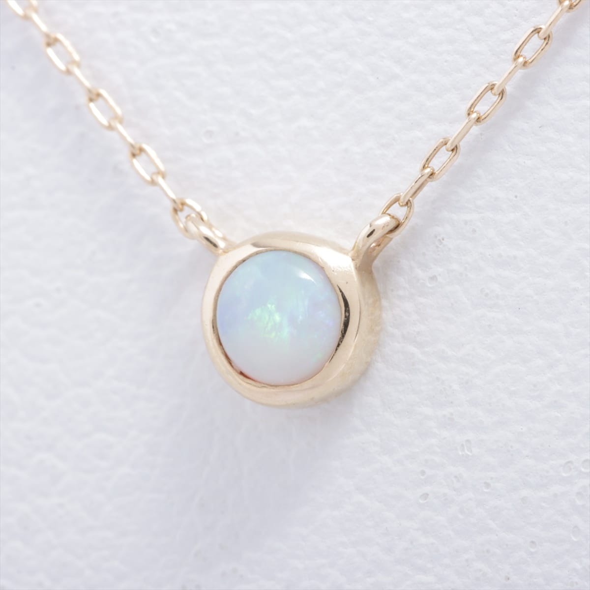 Ete Opal Necklace K10 YG 0.8g