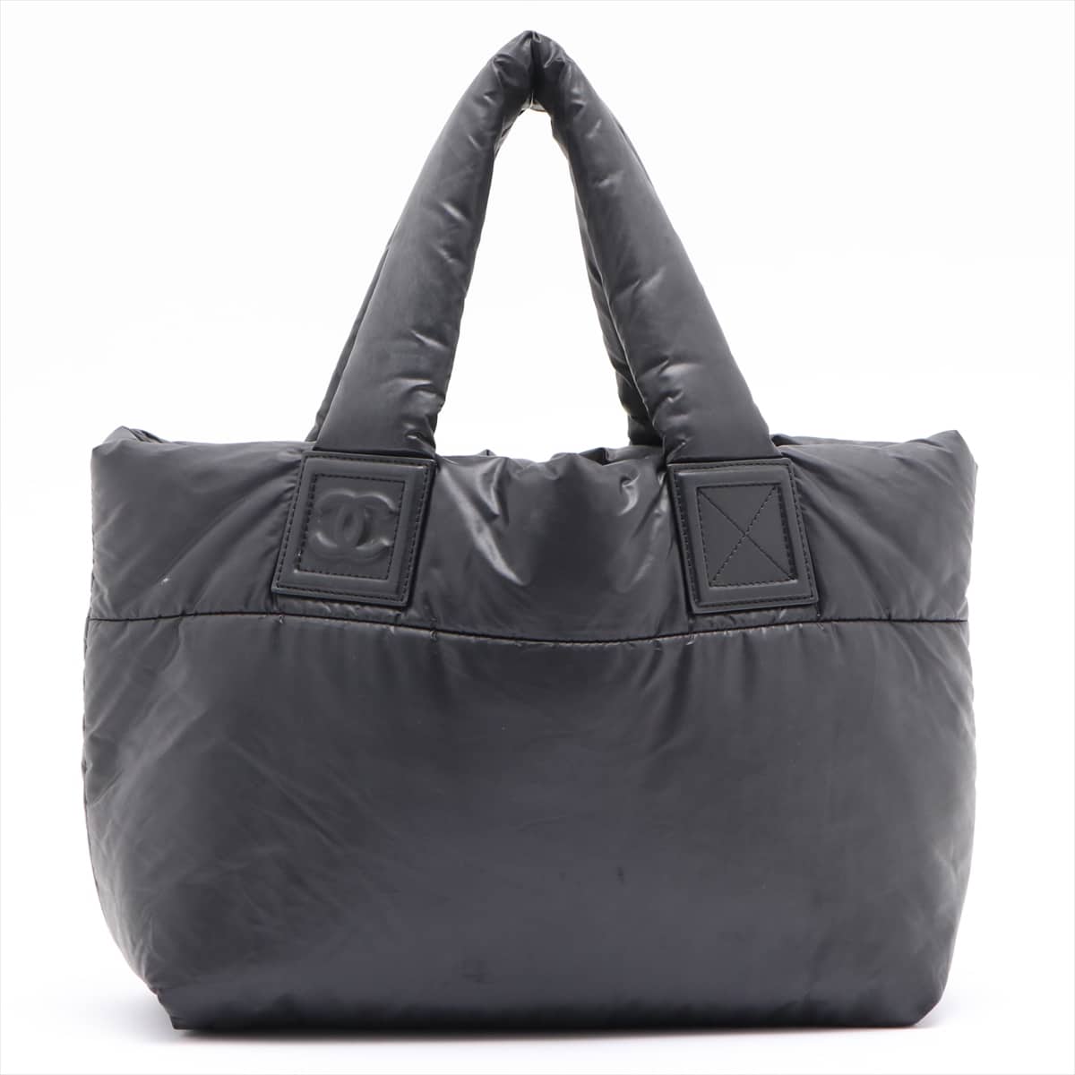 Chanel Coco Cocoon Nylon Hand bag Black 13XXXXXX