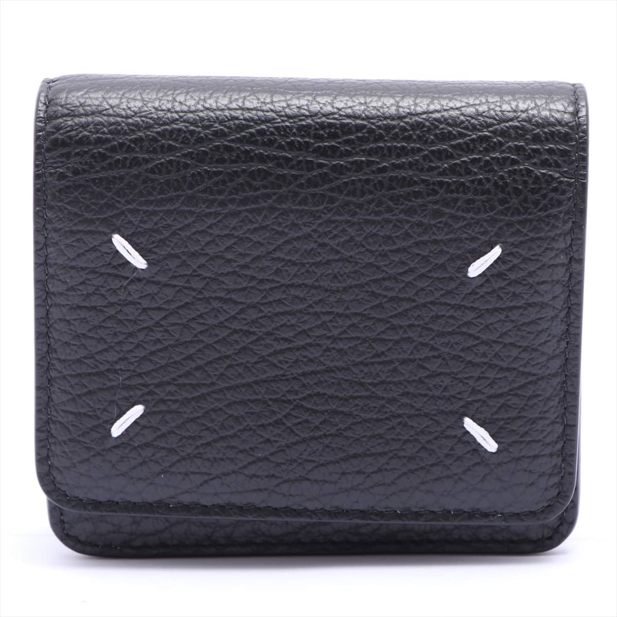 Maison Margiela Leather Chain wallet Black
