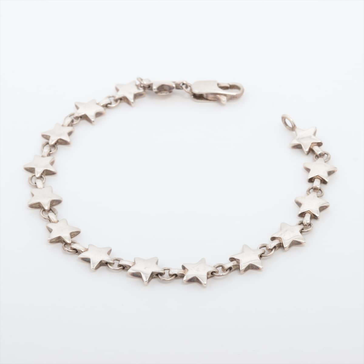 Tiffany Puff Star Bracelet 925 11.9g Silver