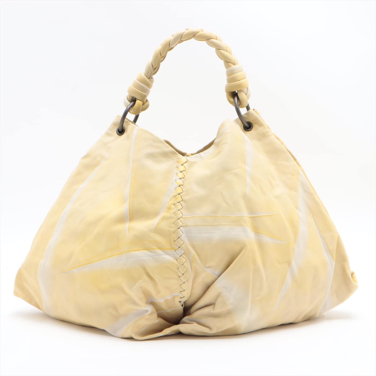 Bottega Veneta Intrecciato Leather Shoulder bag Yellow