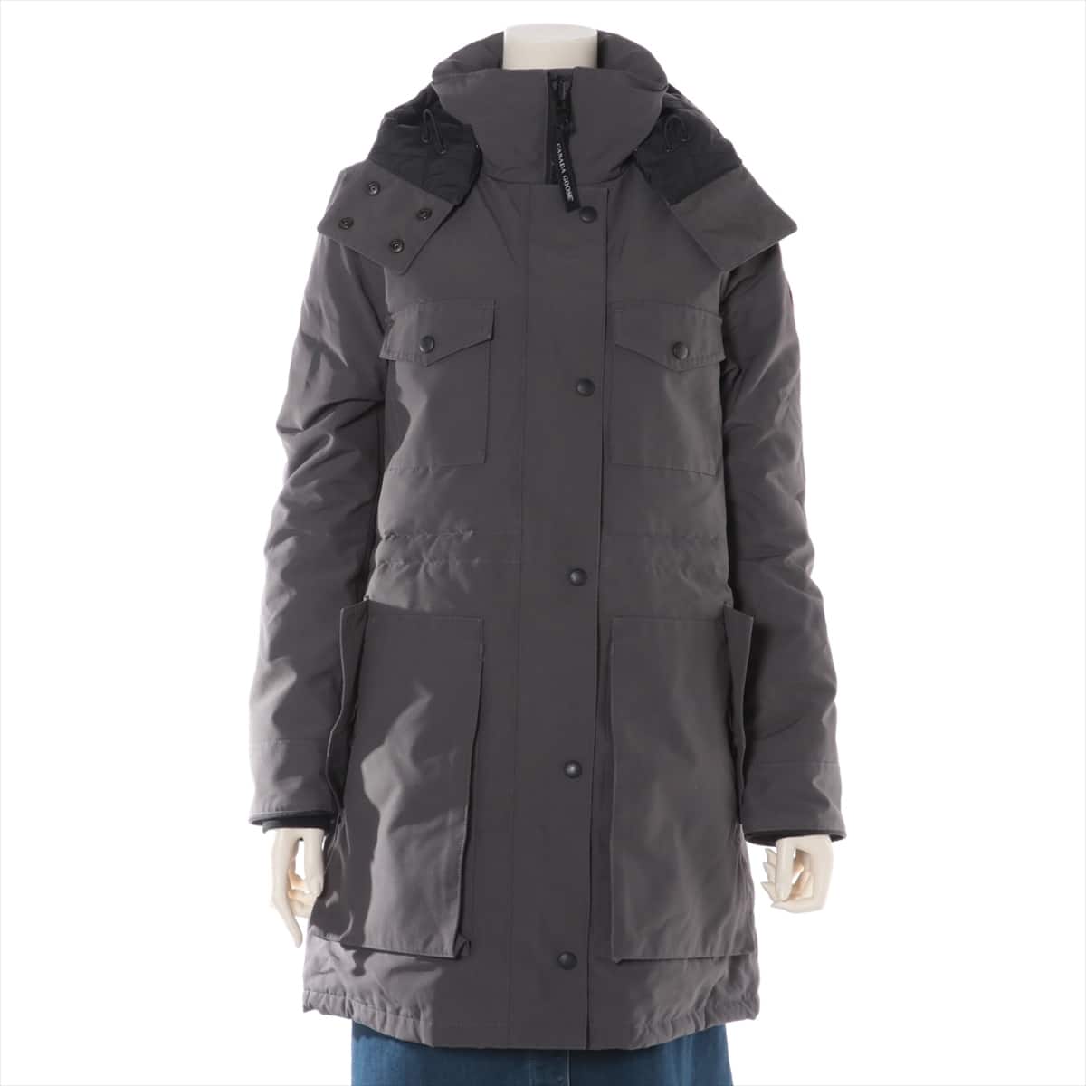 Canada Goose Polyester Down jacket S/P Ladies' Grey  5806 Gabriola hoodie Sotheby