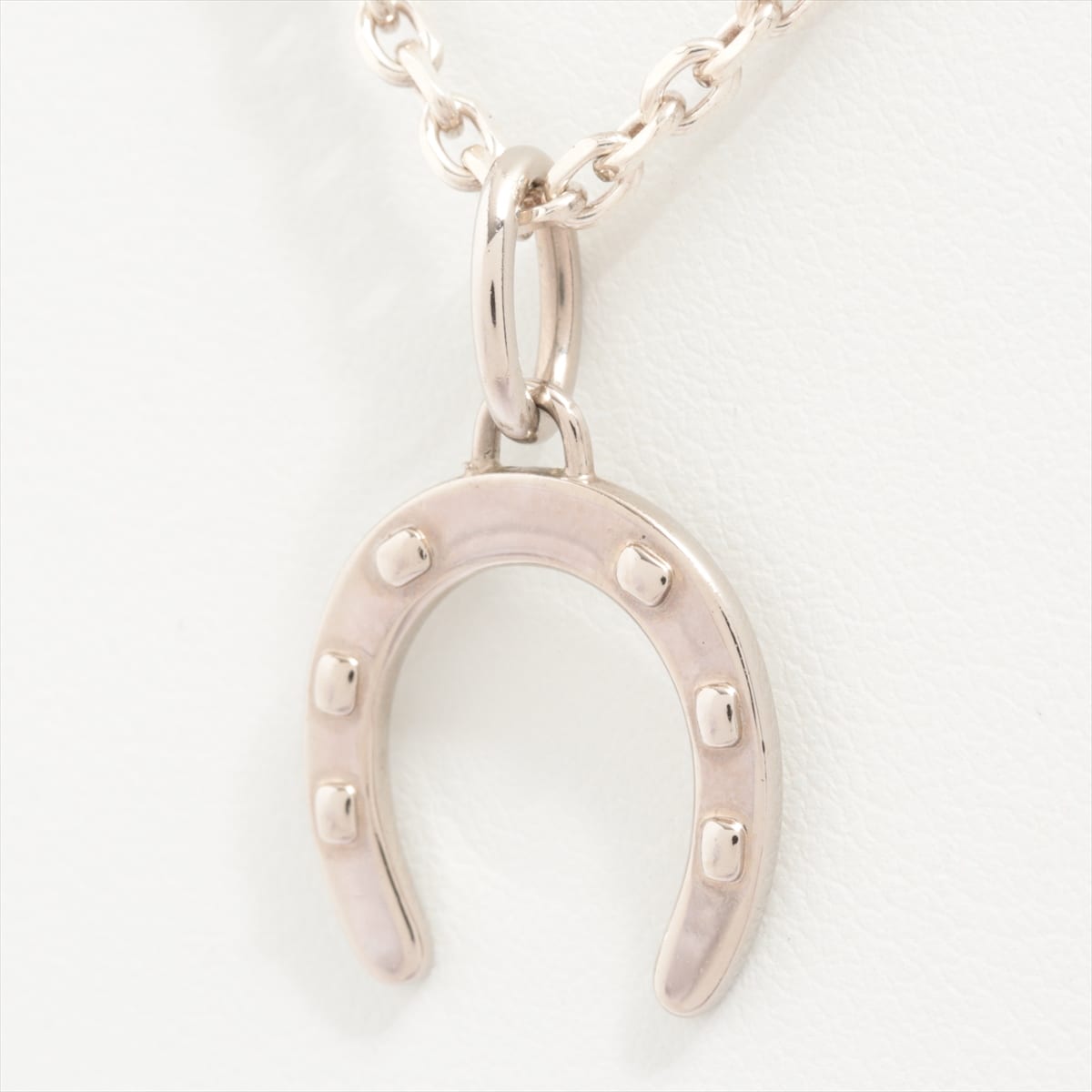 Hermès Horse Shoe Necklace 925 6.6g
