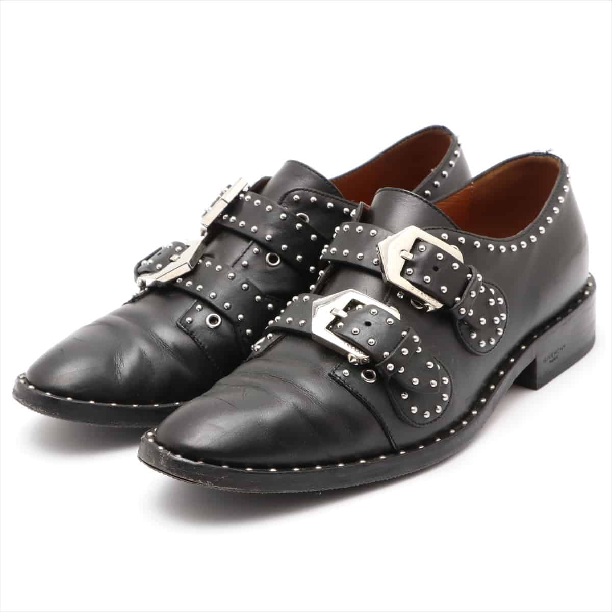 Givenchy Leather Shoes 38 Ladies' Black Studs