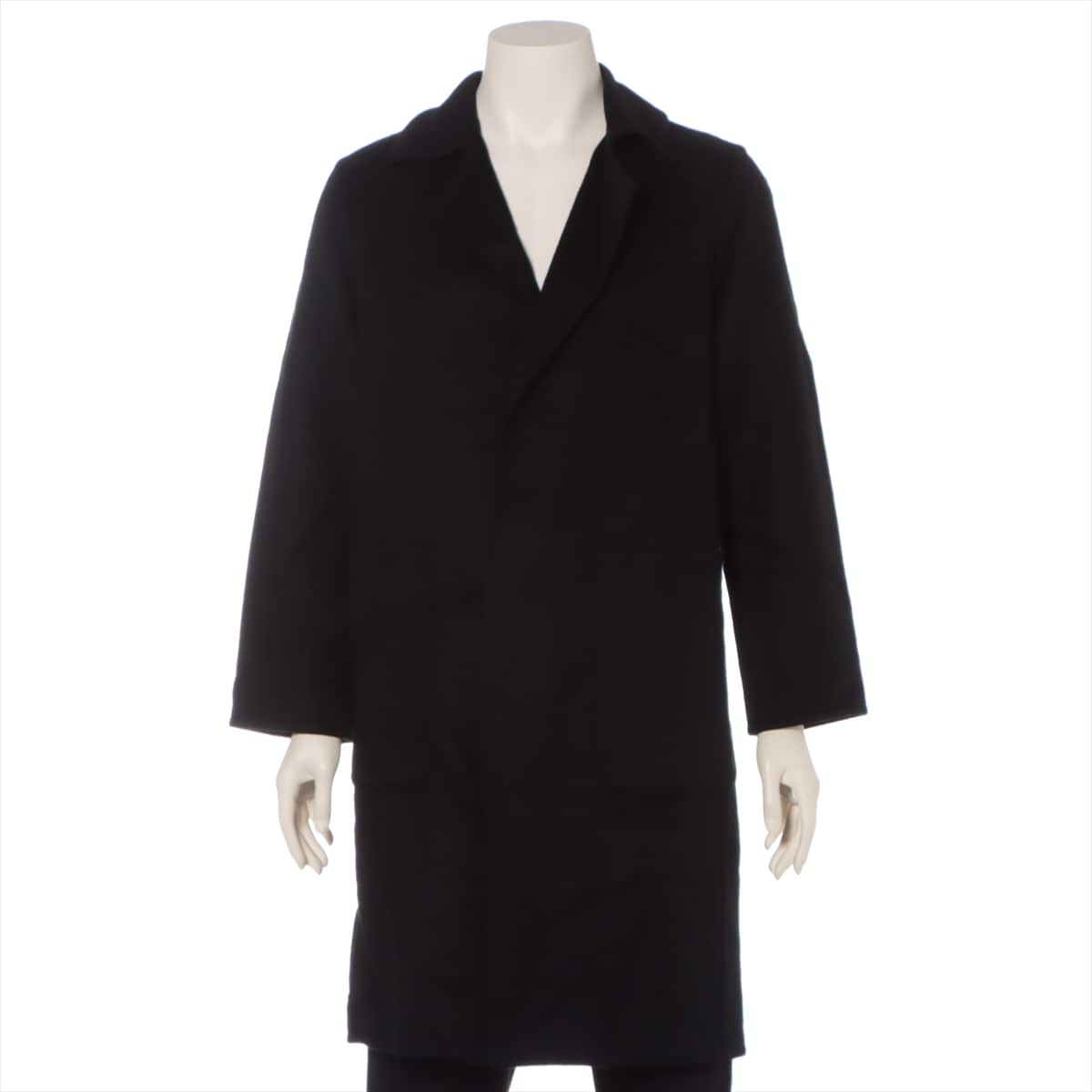 Hermès Margiela Cashmere Long coat 38 Men's Black