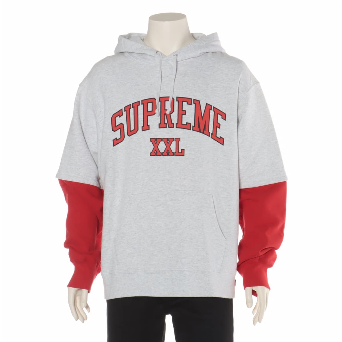 Supreme Cotton Parker L Men's Grey