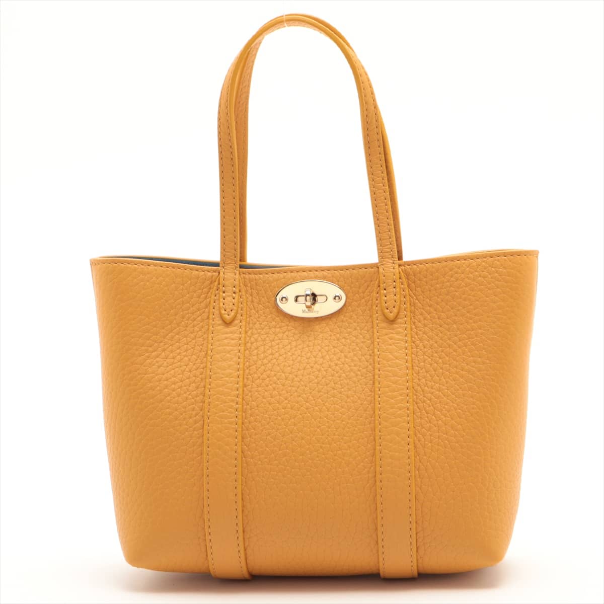 Mulberry  Mini Bayswater tote bag Leather 2 way tote bag Yellow