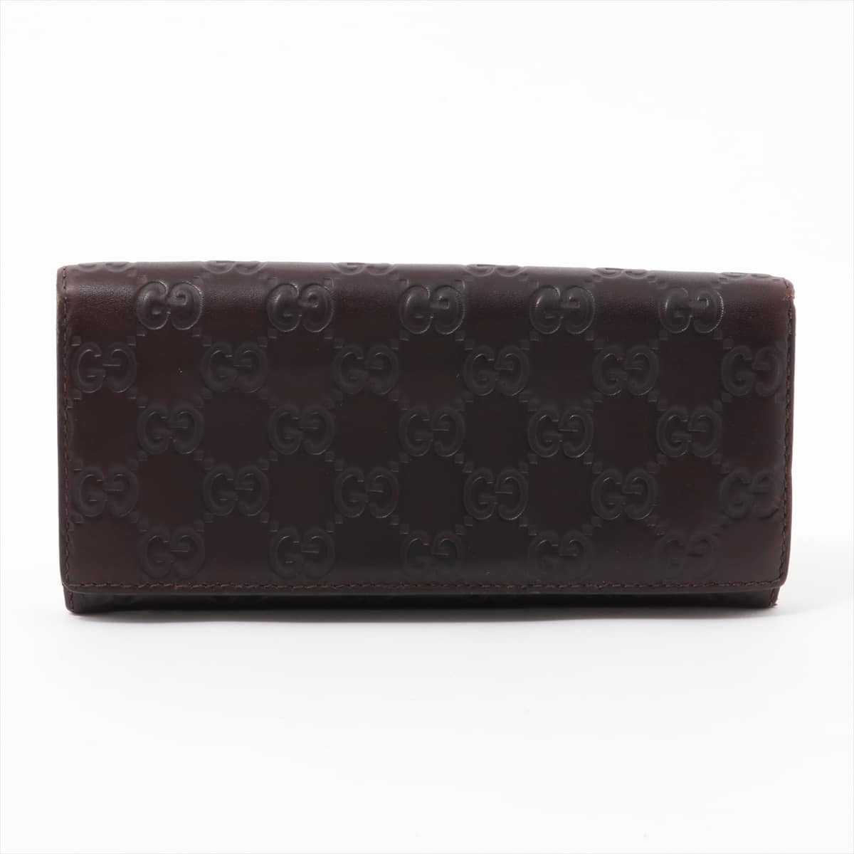 Gucci Guccissima 233154 Leather Wallet Brown