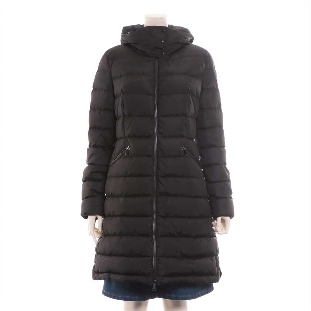 Moncler Nylon Down coat 2 Ladies' Black 18AW Flamette