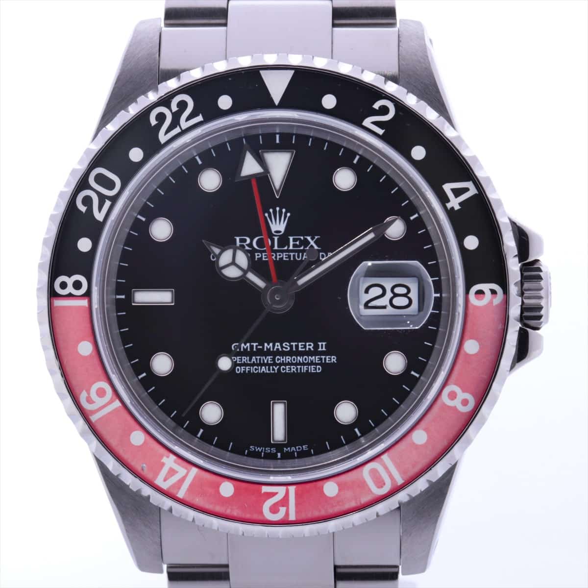 Rolex GMT Master Ⅱ 16710 SS AT Black-Face