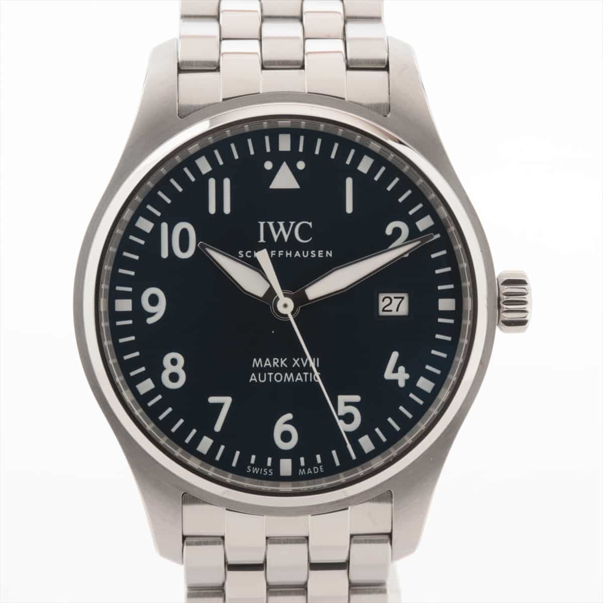 IWC Pilot Watch Mark 18 Petit Prince IW327014 SS AT Blue-Face Extra Link 2