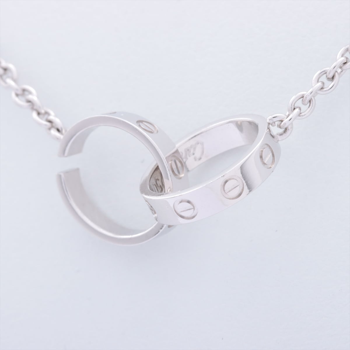 Cartier Baby Love Necklace 750 WG 7.6g
