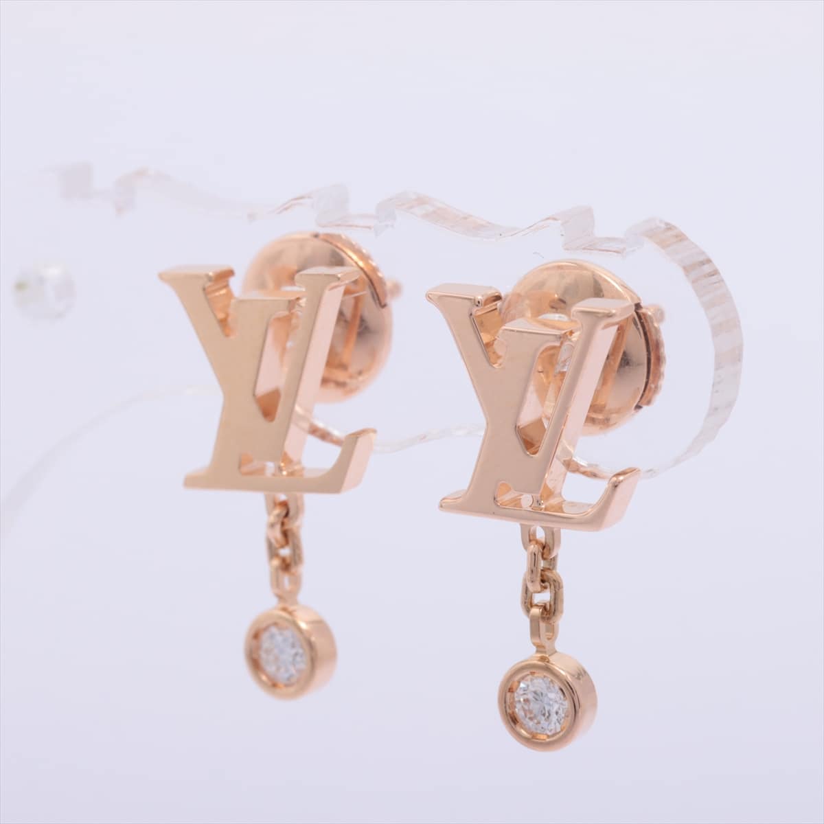 Louis Vuitton Puz Idylle Blossom LV diamond Piercing jewelry 750(PG) 2.1g
