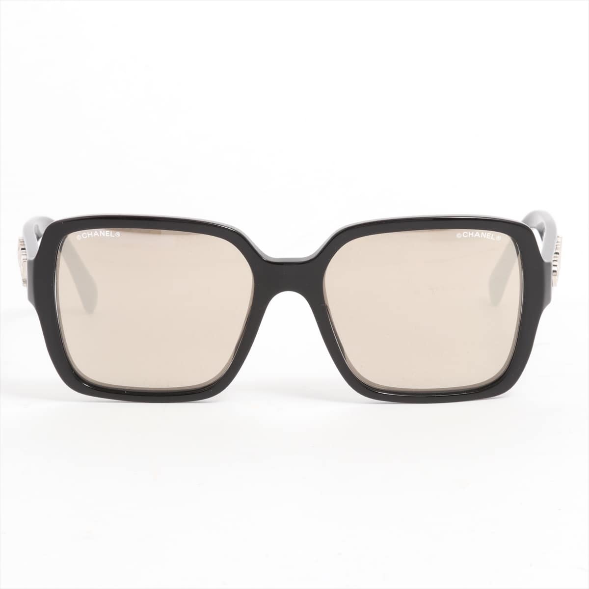 Chanel 5408-A Sunglasses Plastic Black