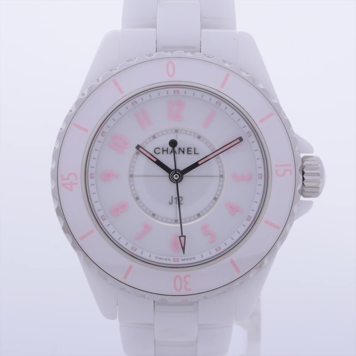 Chanel J12 H6755 CE QZ White-Face Extra Link 2 Limited to 1200 books worldwide