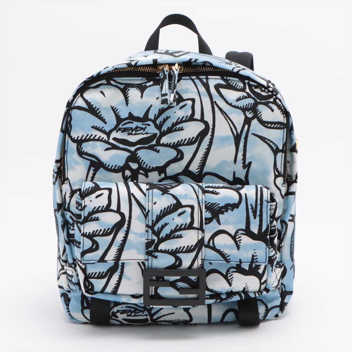 Fendi x Joshua Vidas Nylon Backpack Light blue