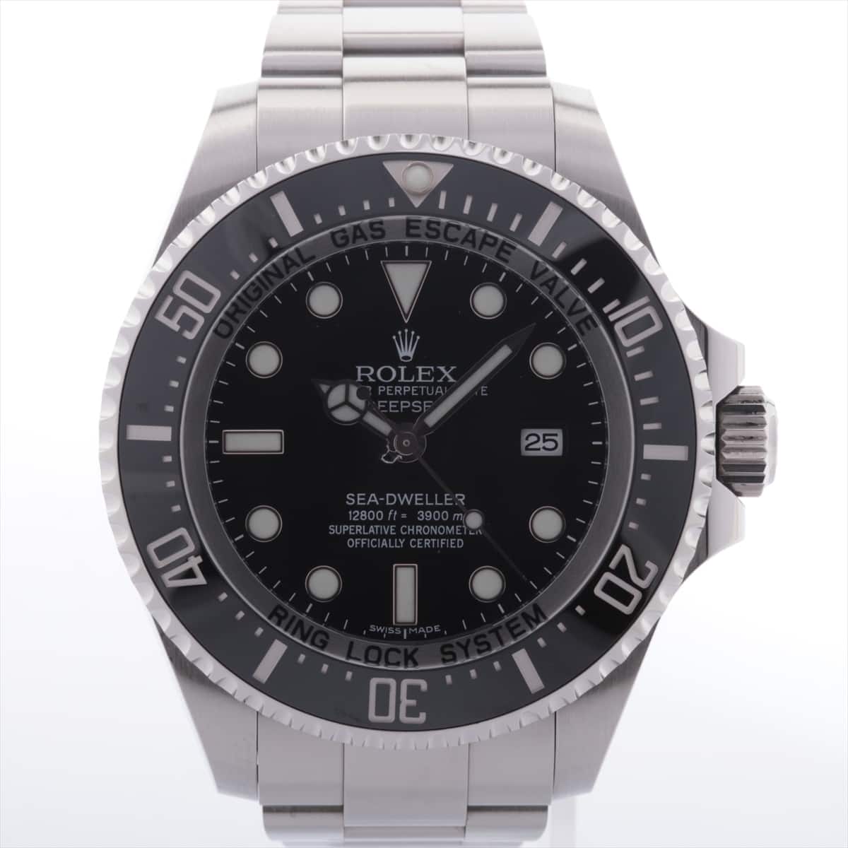 Rolex Sea-Dweller Deep Sea 116660 SS AT Black-Face Extra-Link3