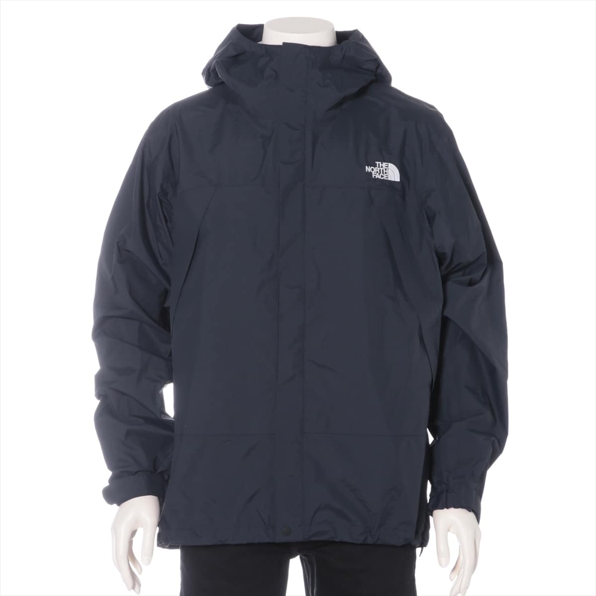 The North Face Nylon Mountain hoodie XL Men's Navy blue  NP61930 dot shot jacket
