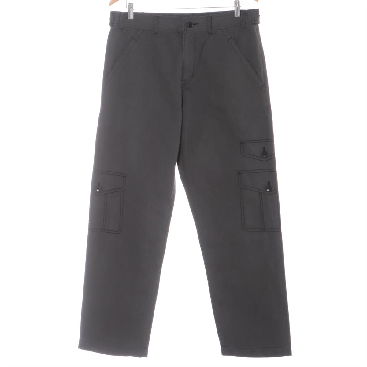 BLACK COMME des GARCONS Cotton & Polyester Cargo pants XL Men's Grey