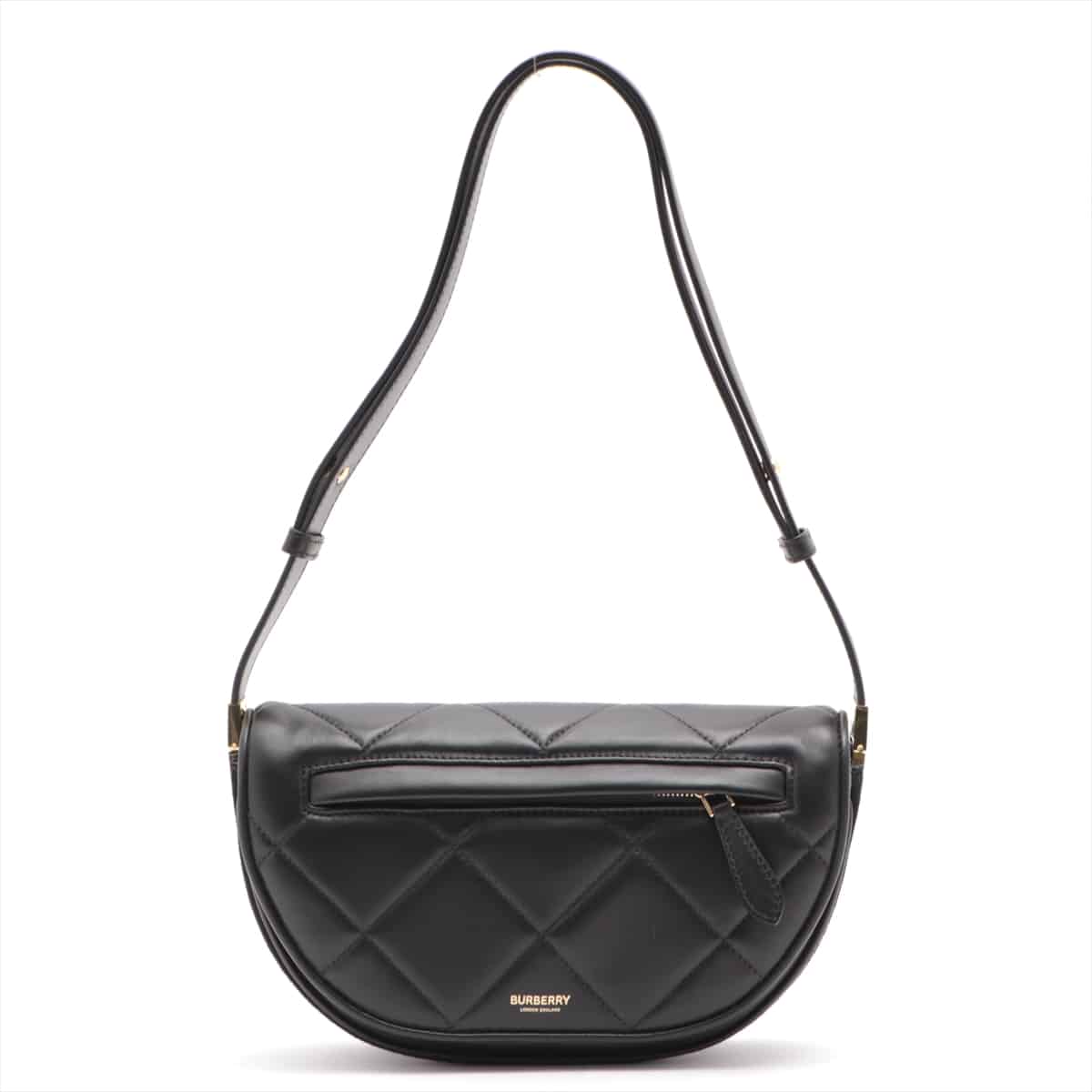 Burberry Olympia Olympia Leather Shoulder bag Black