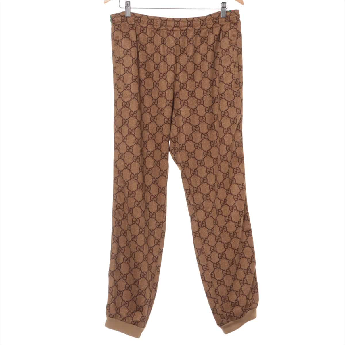 Gucci GG Cotton & Polyester Track pants XL Men's Brown  523489 Technical jerseys