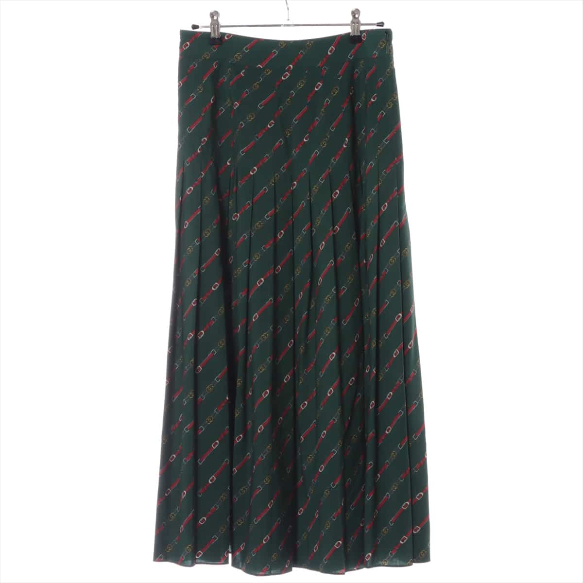 Gucci 19-year Wool Skirt 38 Ladies' Green  582745