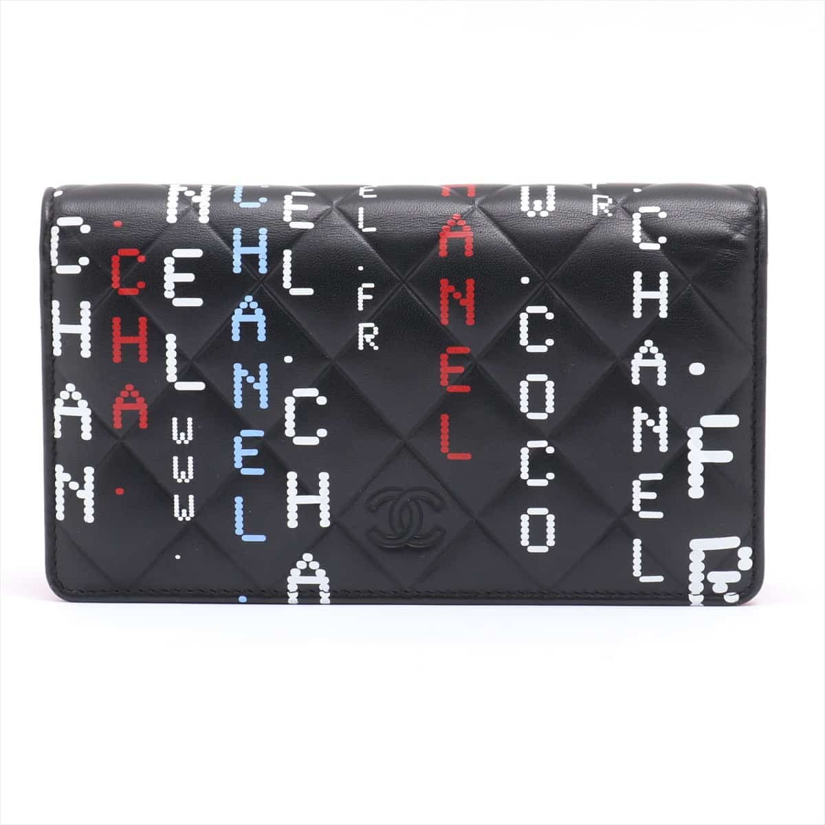Chanel Matelasse Lambskin Wallet Black