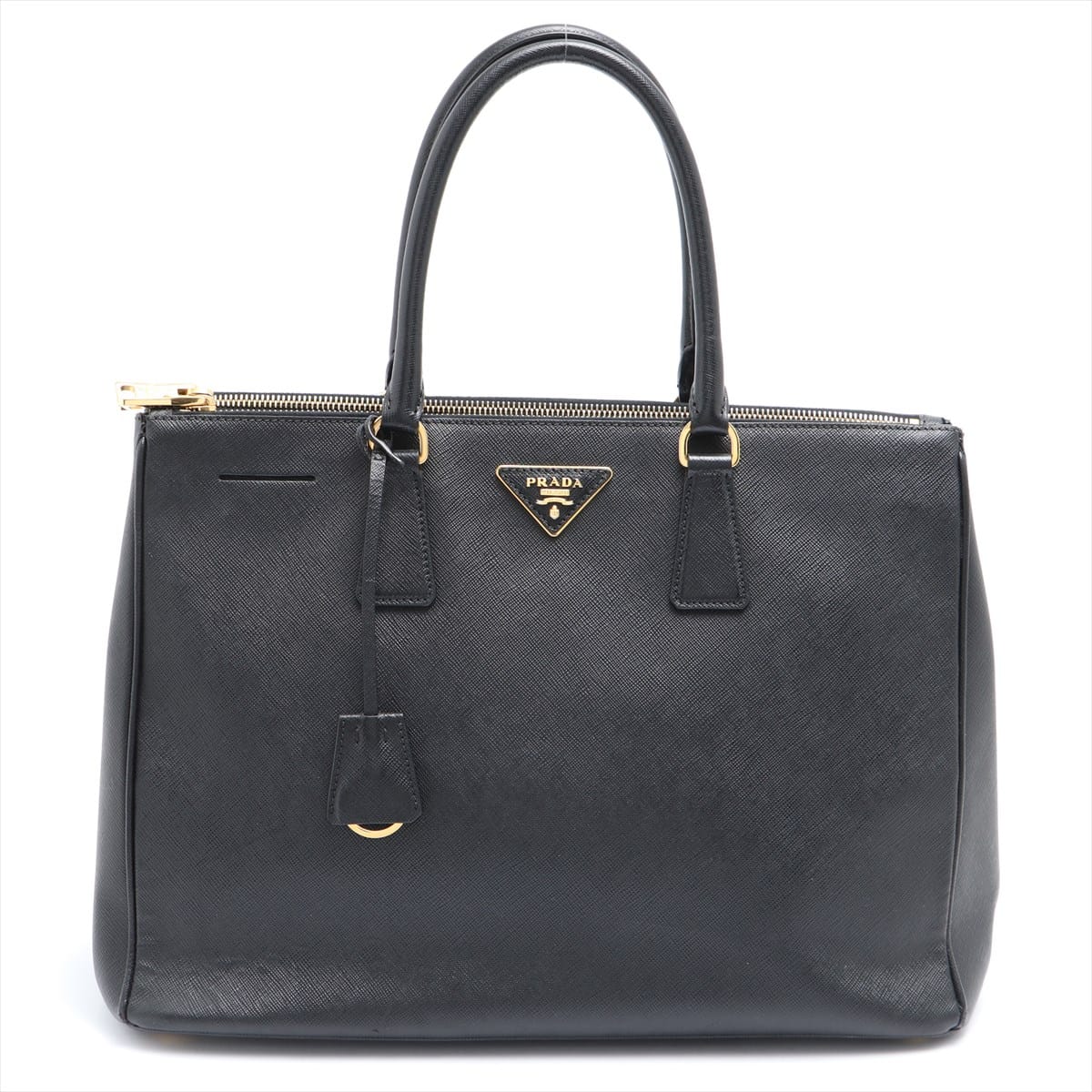 Prada Saffiano Galeria 2way handbag Black