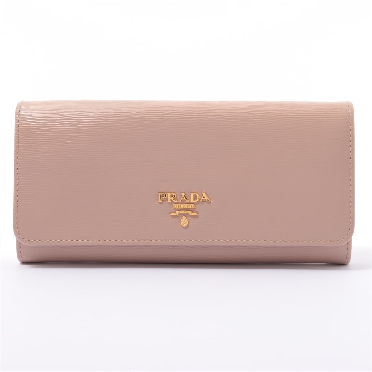 Prada Vitello Move 1MH132 Leather Wallet Pink beige