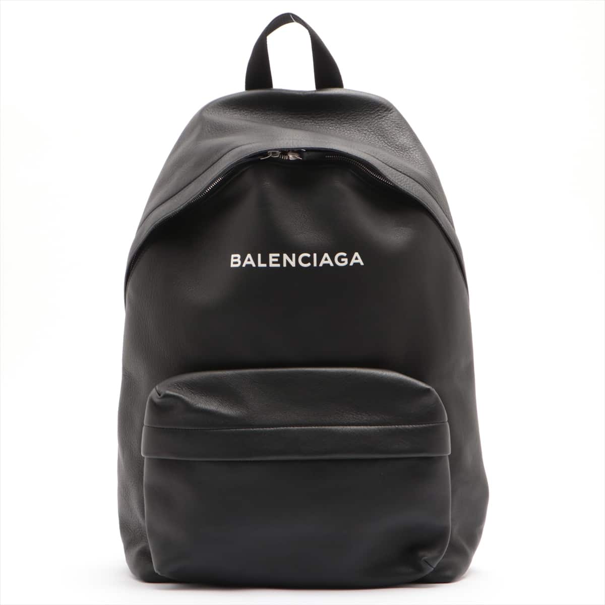 Balenciaga Everyday Leather Backpack Black 509512