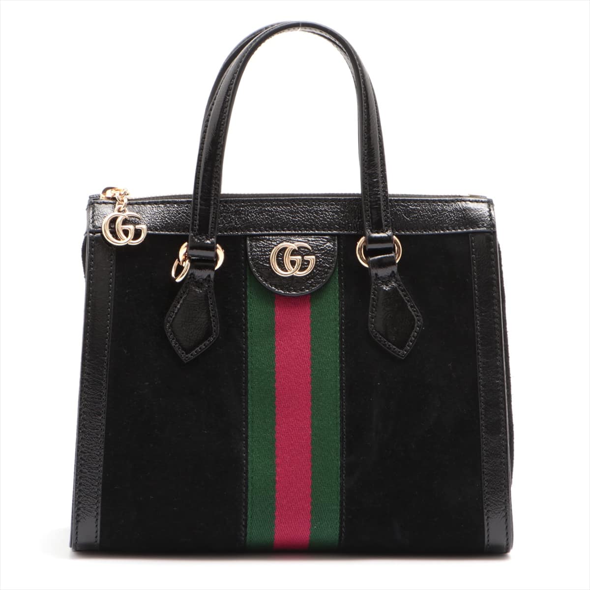 Gucci Ophidia Suede 2way handbag Black 547551
