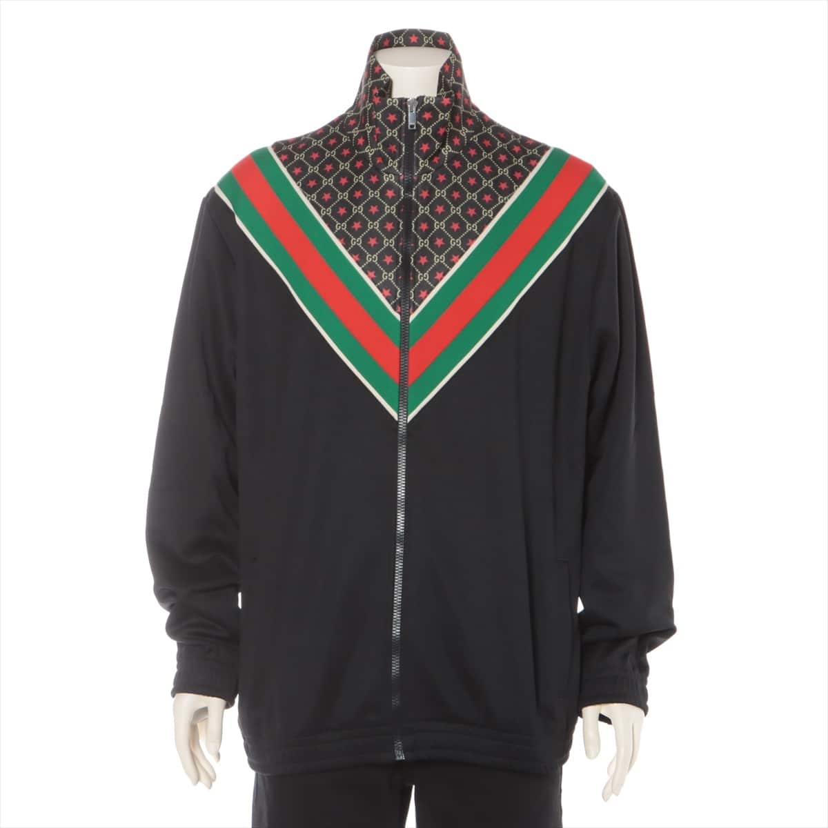 Gucci GG Star Cotton & Polyester Sweatsuit L Men's Black  575734