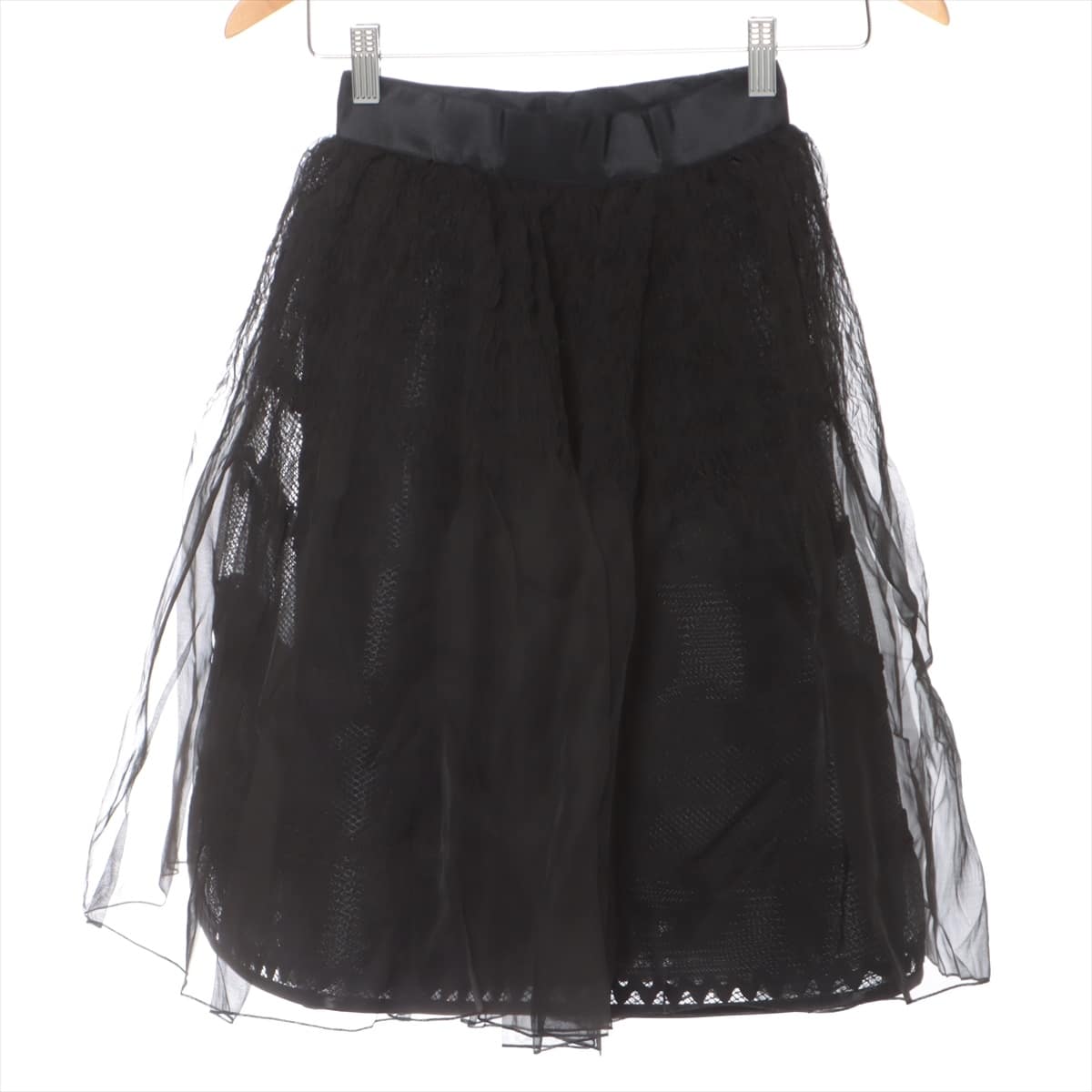 Christian Dior Silk Skirt 36 Ladies' Black