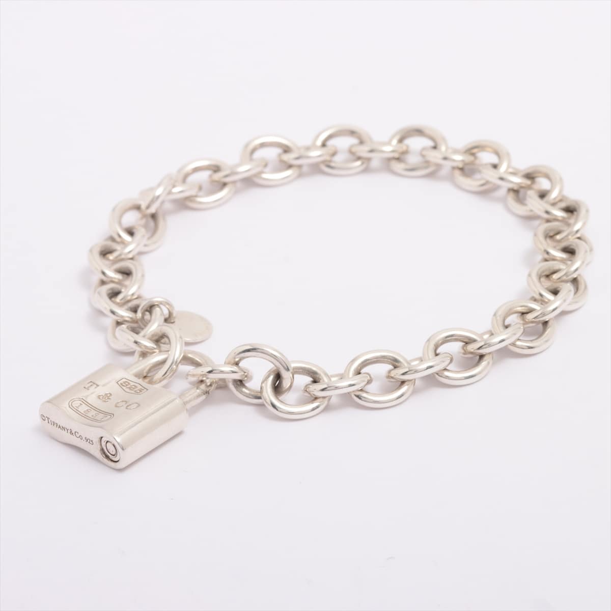 Tiffany 1837 Lock Bracelet 925 23.5g Silver