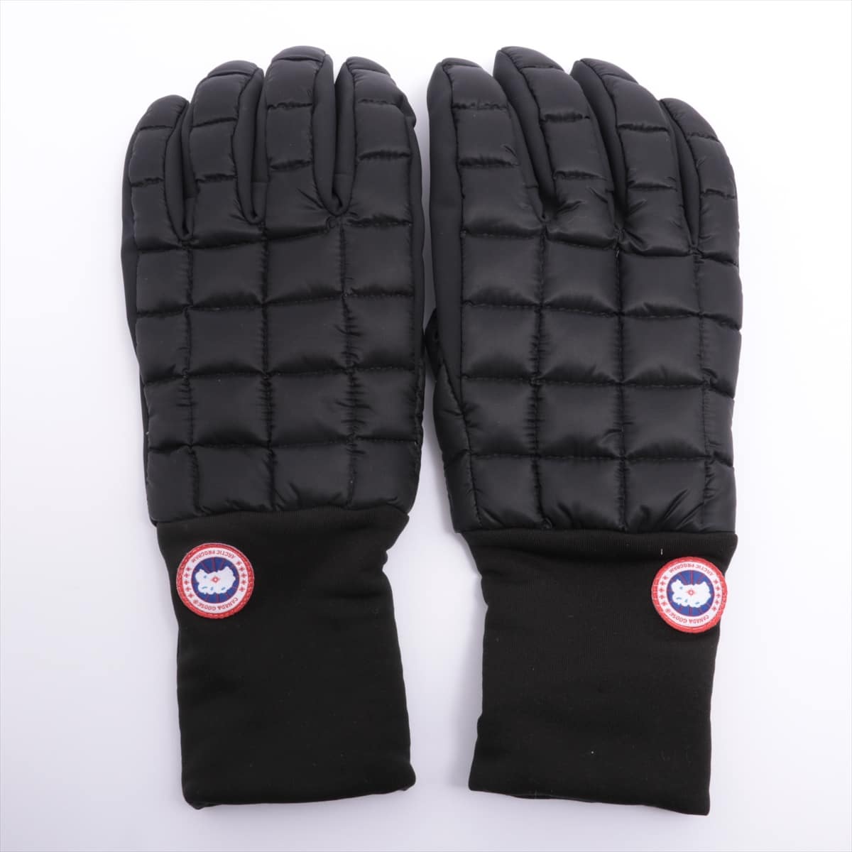 Canada Goose Gloves Nylon x polyurethane Black Down Gloves