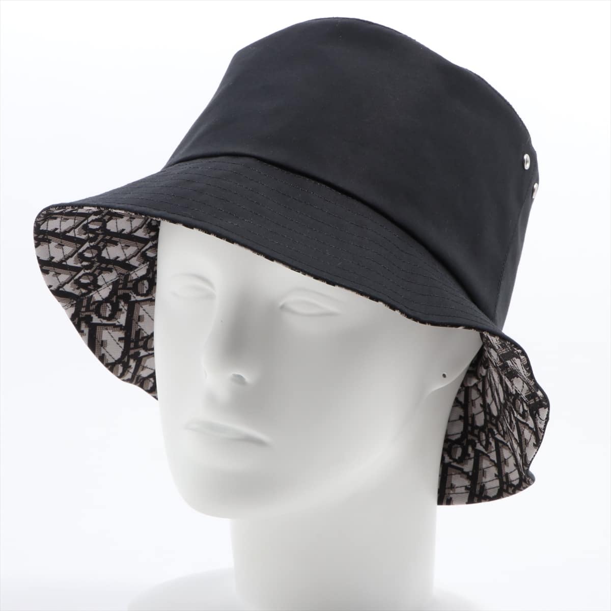 Christian Dior Trotter Hat Cotton & Polyester Black