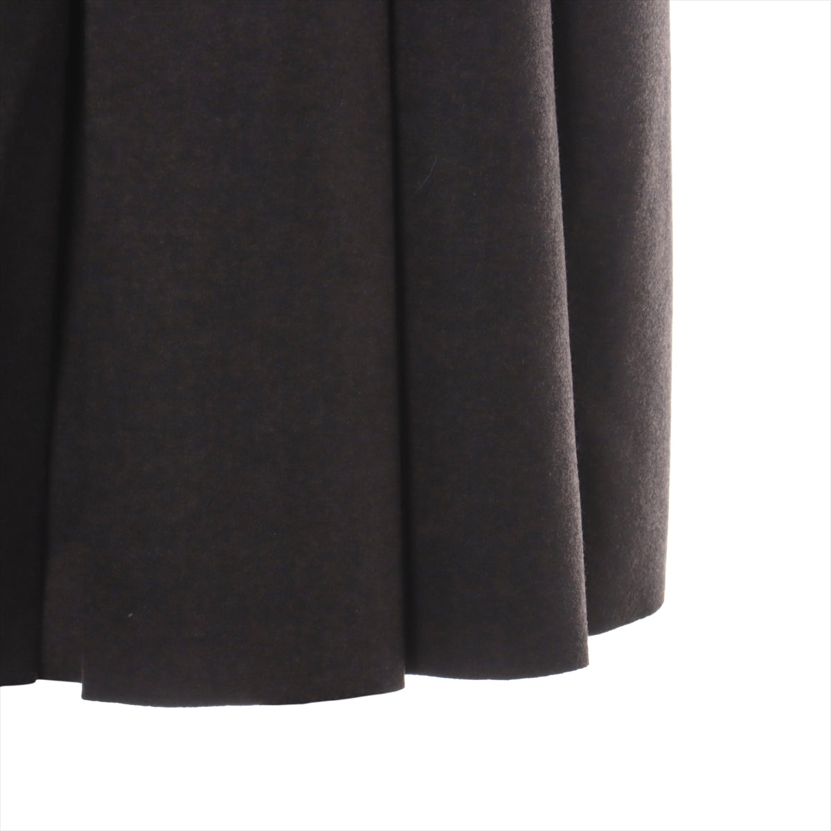 Fendi 20 years Wool & Cashmere Skirt 40 Ladies' Brown  FQ7167