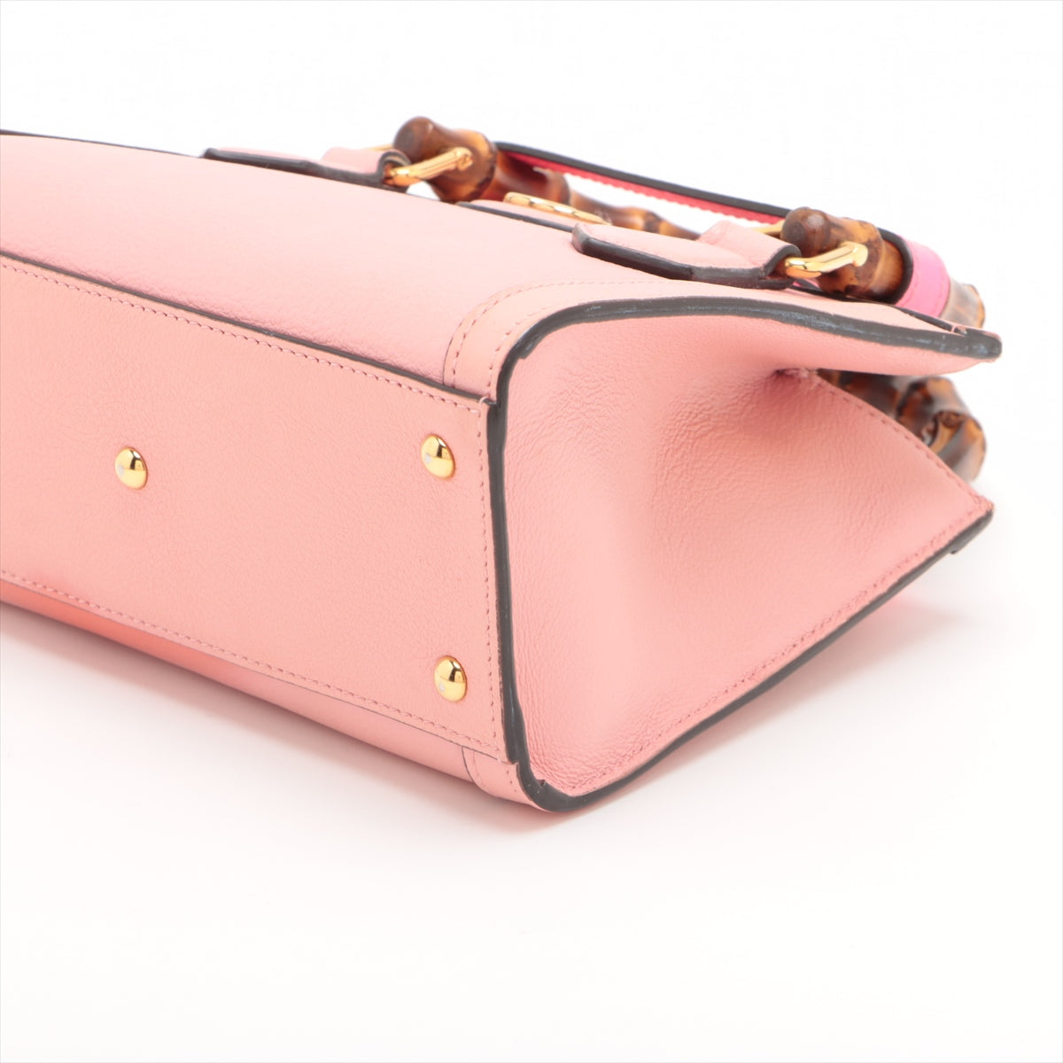 Gucci Bamboo Diana Leather 2way handbag Pink 655661