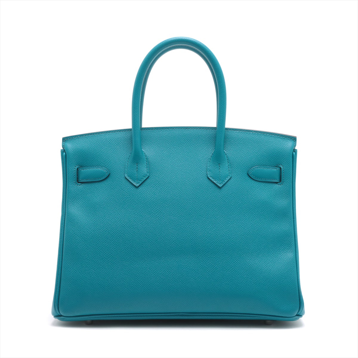 Hermès Birkin 30 Veau Epsom Blue izmir Silver Metal fittings □Q:2013 Has storage odor