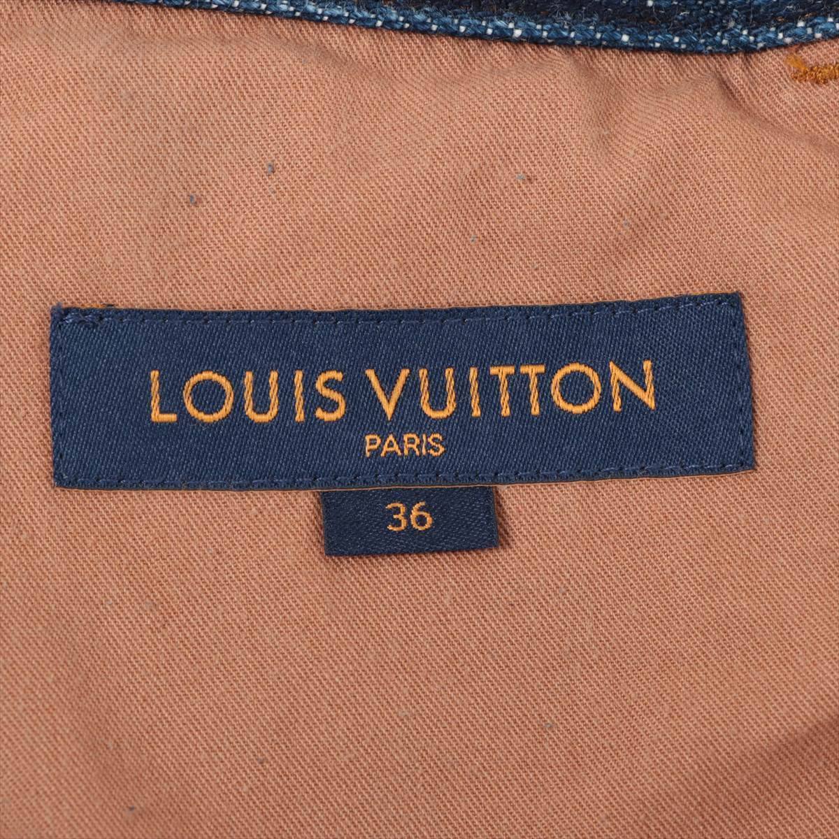 Louis Vuitton 21AW Cotton Denim pants 36 Men's Navy blue  RM212