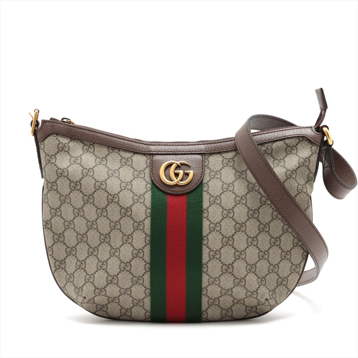 Gucci GG Supreme Shoulder bag Brown 598125