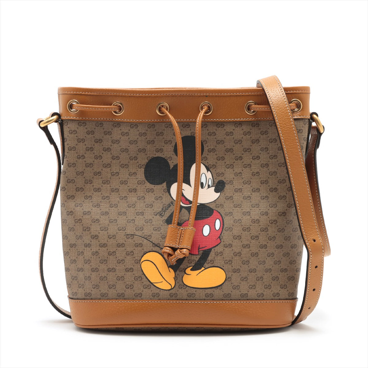 Gucci x Disney Mini GG Supreme Shoulder bag Beige 602691