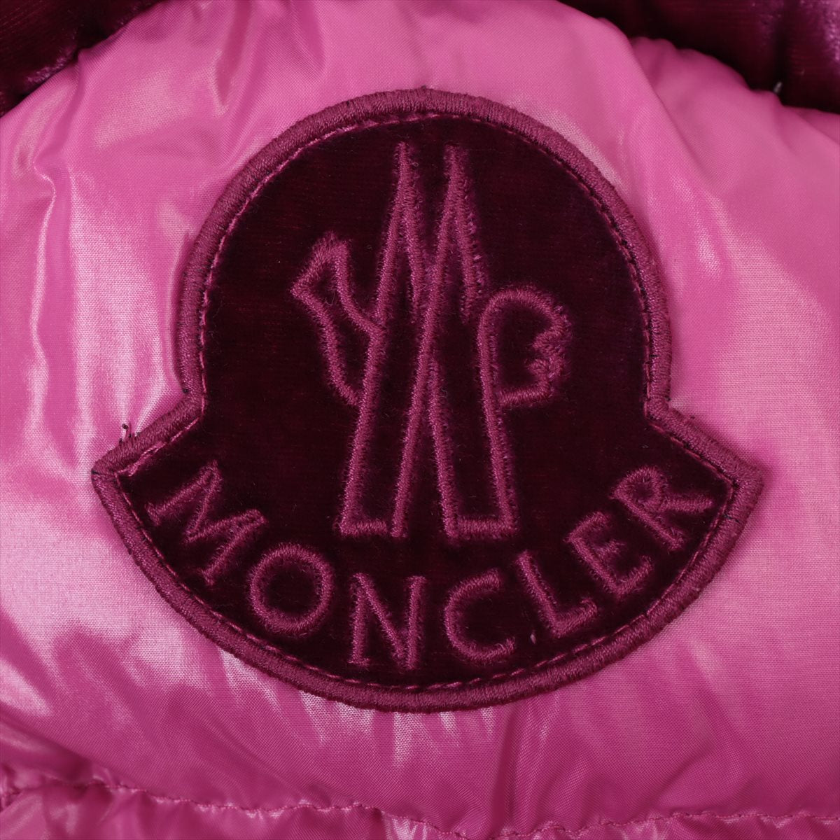 Moncler CHOUETTE 19-year Rayon * Naylon Down jacket 8anni 130cm Kids Pink  Detachable hood